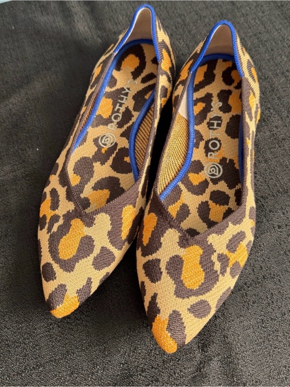 Rothy's Wild Leopard Print Flats